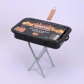 Dörtel 40 cm Ayaklı Mangal
