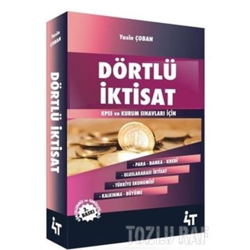 Dörtlü İktisat-KPSS ve Kurum Sınavları İçin - Kolektif