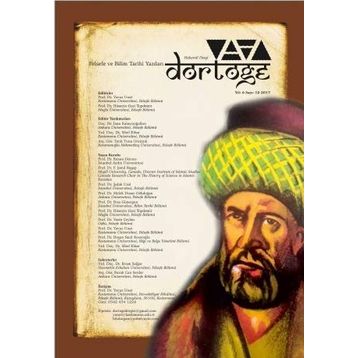 Dörtöğe Felsefe ve Bilim Tarihi Yazıları Hakemli Dergi Yıl: 6 Sayı: 12