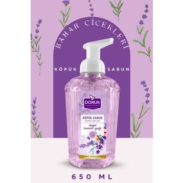 Doruk Doğal Lavanta Yağlı 650 ml Köpük Sabun