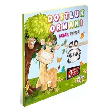 Dostluk Ormanı Bebek Panda Parıltı Yayınları