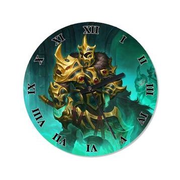Dota 2 Wraith King Retro Duvar Saati