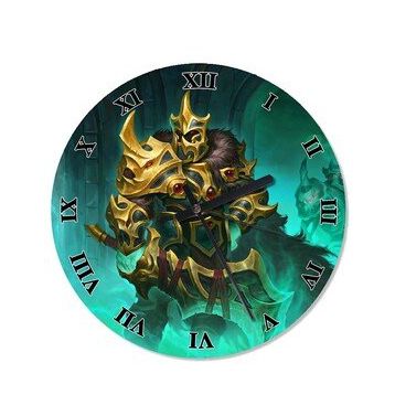 Dota 2 Wraith King Retro Duvar Saati