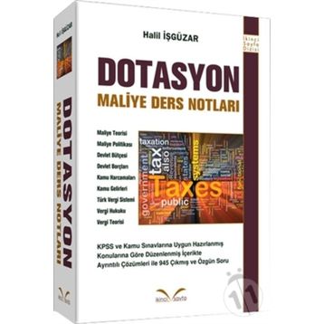Dotasyon Maliye Ders Notları - Halil İşgüzar