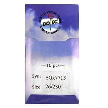 Dotec İ255 /SGX7713 10 Adet Halı Overlok Dikiş İğnesi