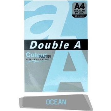 Double A 25'li A4 80 GR Ocean Renkli Kağıt