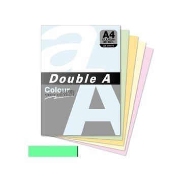 Double A 25'li A4 80 gr Pastel Lagoon Renkli Fotokopi Kağıdı
