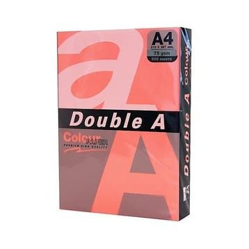Double A 500'lü A4 75 gr Fosforlu Punch Renkli Fotokopi Kağıdı