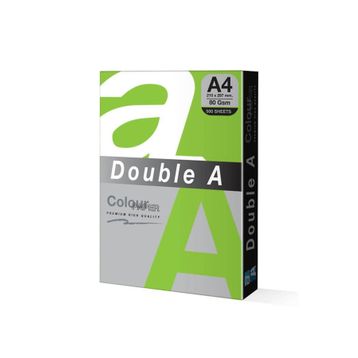 Double A A4 80 gr 500'lü Papağan Yeşili Renkli Fotokopi Kağıdı