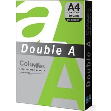 Double A A4 80 gr 500'lü Papağan Yeşili Renkli Fotokopi Kağıdı