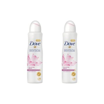 Dove 2x150 ML Lotus Çiçeği Deodorant