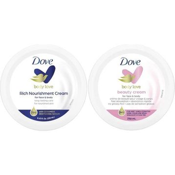 Dove 2x250 ml Rich Nourishment Cream + Beauty Cream Karma Besleyici El ve Vücut Kremi