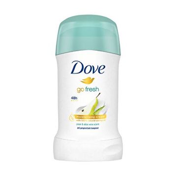 Dove 40 ml Go Fresh Aloe Vera ve Armut Antiperspirant Kadın Stick Deodorant