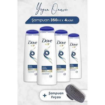 Dove 4x350 ml Yoğun Onarıcı Yıpranmış Saçlar İçin Saç Bakım Şampuanı