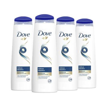 Dove 4x350 ml Yoğun Onarıcı Yıpranmış Saçlar İçin Saç Bakım Şampuanı