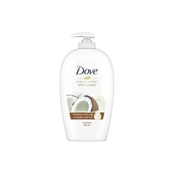 Dove 4x450 ml Hindistan Cevizi Yağı ve Badem Sütü Özlü Nemlendirici Sıvı Sabun