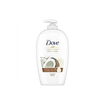 Dove 4x450 ml Hindistan Cevizi Yağı ve Badem Sütü Özlü Nemlendirici Sıvı Sabun