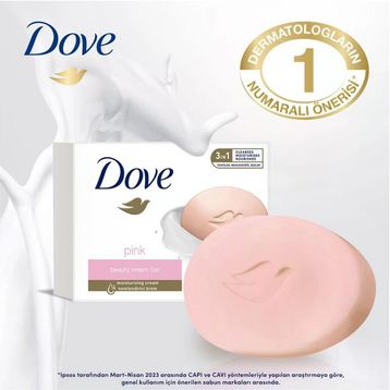 Dove 90 gr Beauty Cream Bar Pink Nemlendirici Etkili Katı Güzellik Sabunu