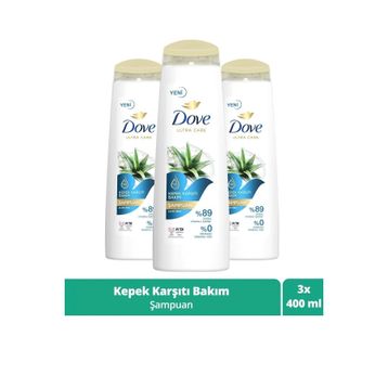 Dove Aloe Vera 3x400 ML Şampuan