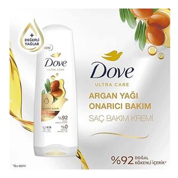 Dove Argan Yağlı 3x350 ml Saç Kremi