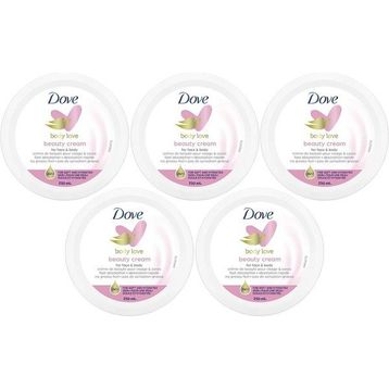 Dove Beauty Cream 5x250 ml Besleyici El ve Vücut Kremi