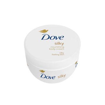 Dove Body Love Silky 4x300 ml Besleyici Vücut Kremi