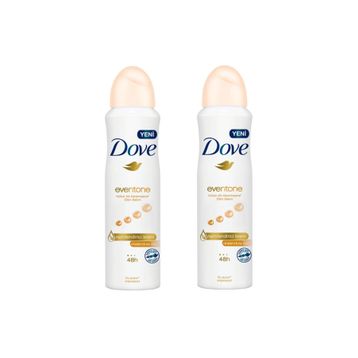 Dove Eventone 2x150 ml Sprey Deodorant