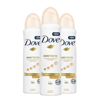 Dove Eventone 3x150 ml Kadın Deodorant Sprey