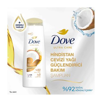 Dove Hindistan Cevizli 6x400 ml Şampuan