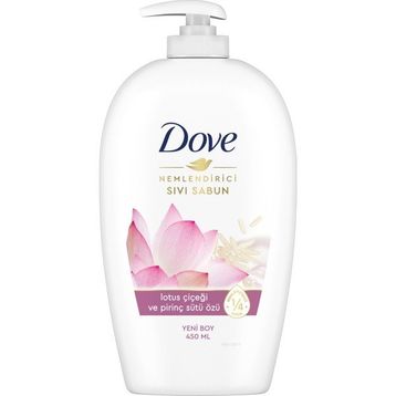 Dove Lotus Çiçeği 450 ml Nemlendirici Sıvı Sabun