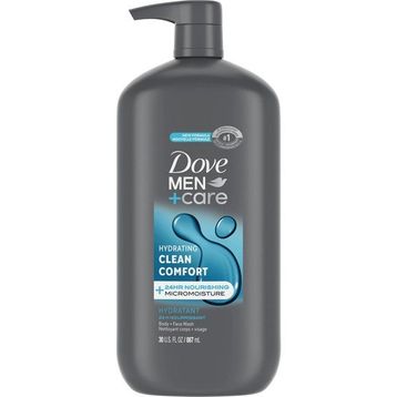 Dove Men +Care Hydrating Clean Comfort 887 ml Vücut ve Yüz Yıkama