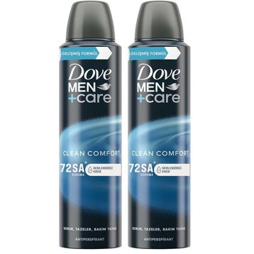 Dove Men Clean Comfort 2x150 ML Sprey Deodorant