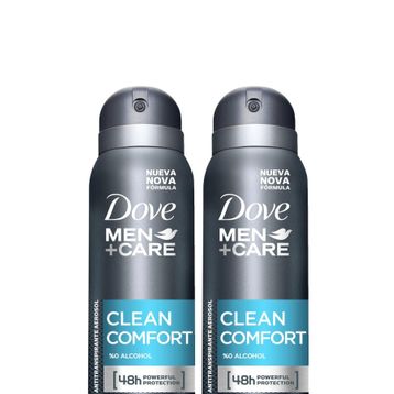 Dove Men Clean Comfort 2x150 ML Sprey Deodorant