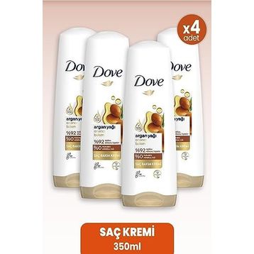 Dove Onarıcı Bakım Argan Yağı 4x350 ml Saç Kremi