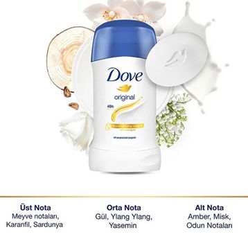 Dove Original 2x40 ml Kadın Stick Deodorant