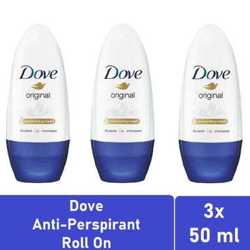 Dove Original 3x50 ml Kadın Roll-On Deodorant