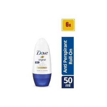 Dove Original 6x50 ml Kadın Roll-On Deodorant