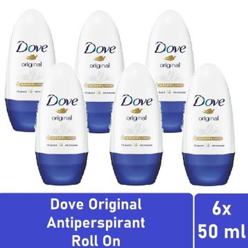 Dove Original 6x50 ml Kadın Roll-On Deodorant