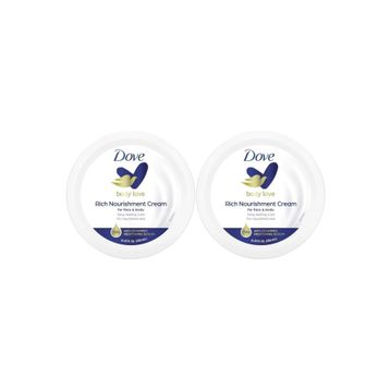 Dove Rich Nourishment Cream 2x250 ml Besleyici El ve Vücut Kremi