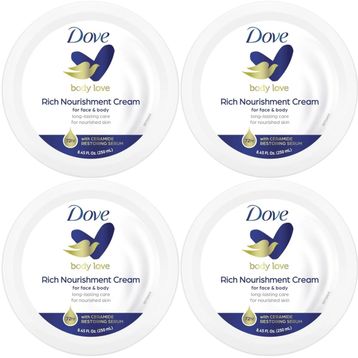 Dove Rich Nourishment Cream 4x250 ml Besleyici El ve Vücut Kremi