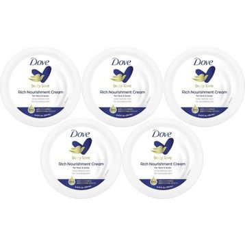 Dove Rich Nourishment Cream 5x250 ml Besleyici El ve Vücut Kremi