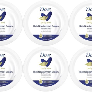 Dove Rich Nourishment Cream 6x250 ml Besleyici El ve Vücut Kremi