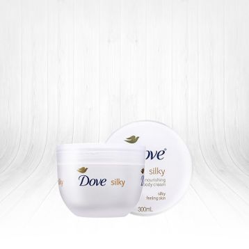 Dove Silky 300 ml Nourishing El ve Vücut Nemlendirici Bakım Kremi