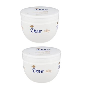 Dove Silky Nourishing 2x300 ml Vücut Kremi