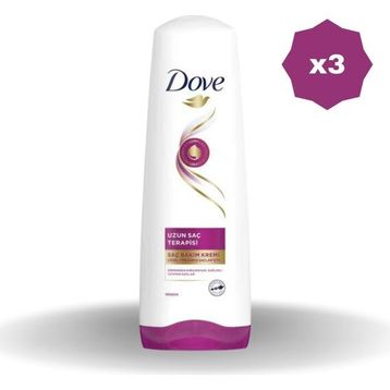 Dove Uzun Saç Terapisi 3x350 ml Saç Kremi