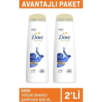 Dove Yoğun Onarıcı 2x400 ml Şampuan