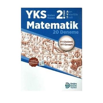 Doy YKS AYT 2. Oturum Matematik 20 Deneme Doğru Orantı Yayınları