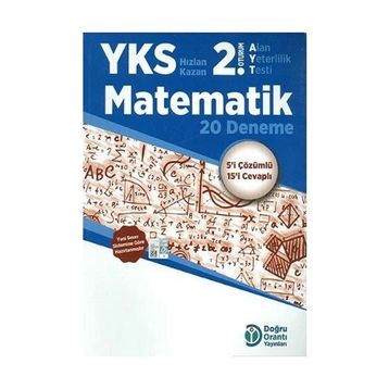 Doy YKS AYT 2. Oturum Matematik 20 Deneme Doğru Orantı Yayınları