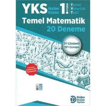 Doy YKS TYT 1. Oturum Temel Matematik 20 Deneme Doğru Orantı Yayınları