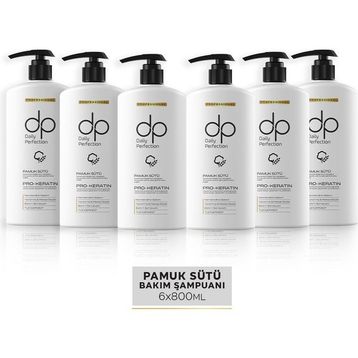 Dp Daily Perfection 6x800 ml Pamuk Sütlü Şampuan